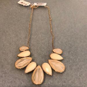 Gold tone necklace